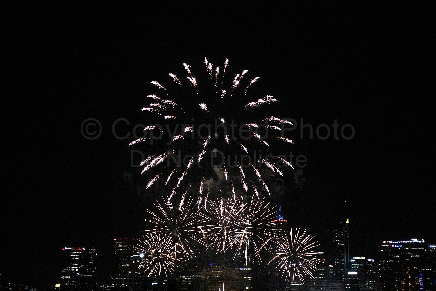 Perth New Year Fireworks