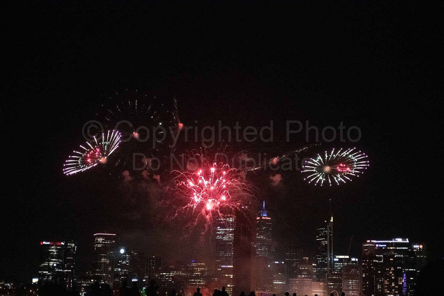 Perth New Year Fireworks