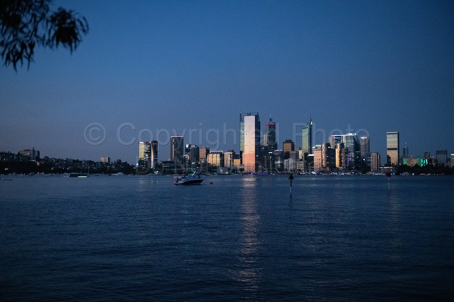 Perth Panorama New Years Eve