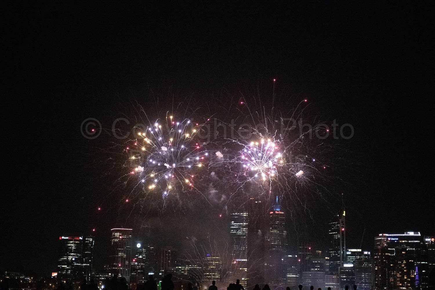 Perth New Year Fireworks