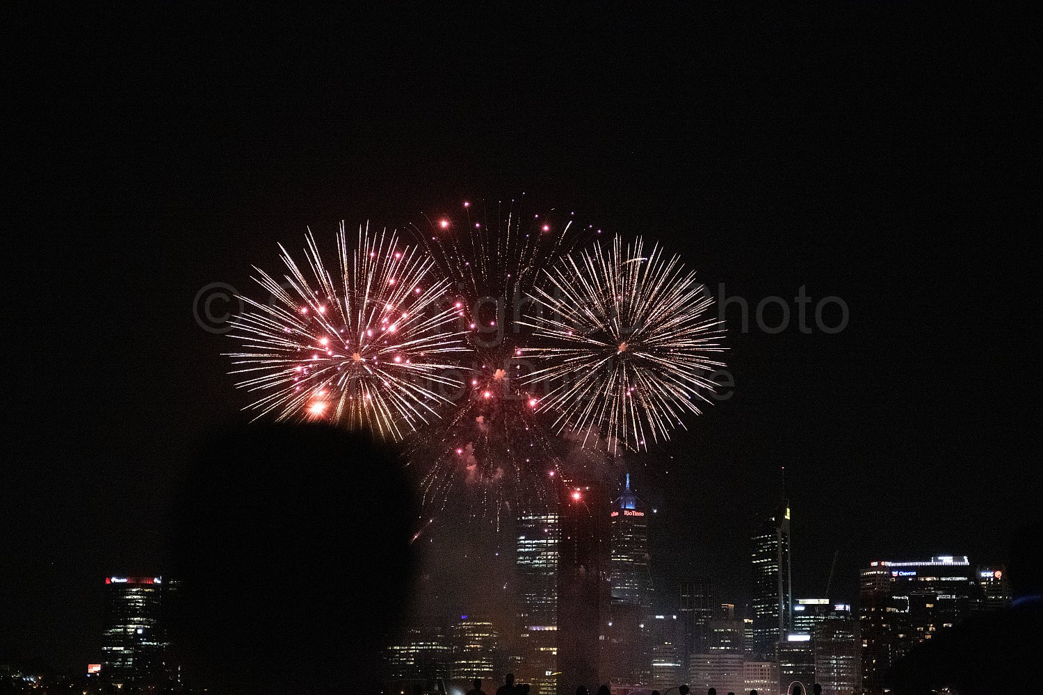 Perth New Year Fireworks