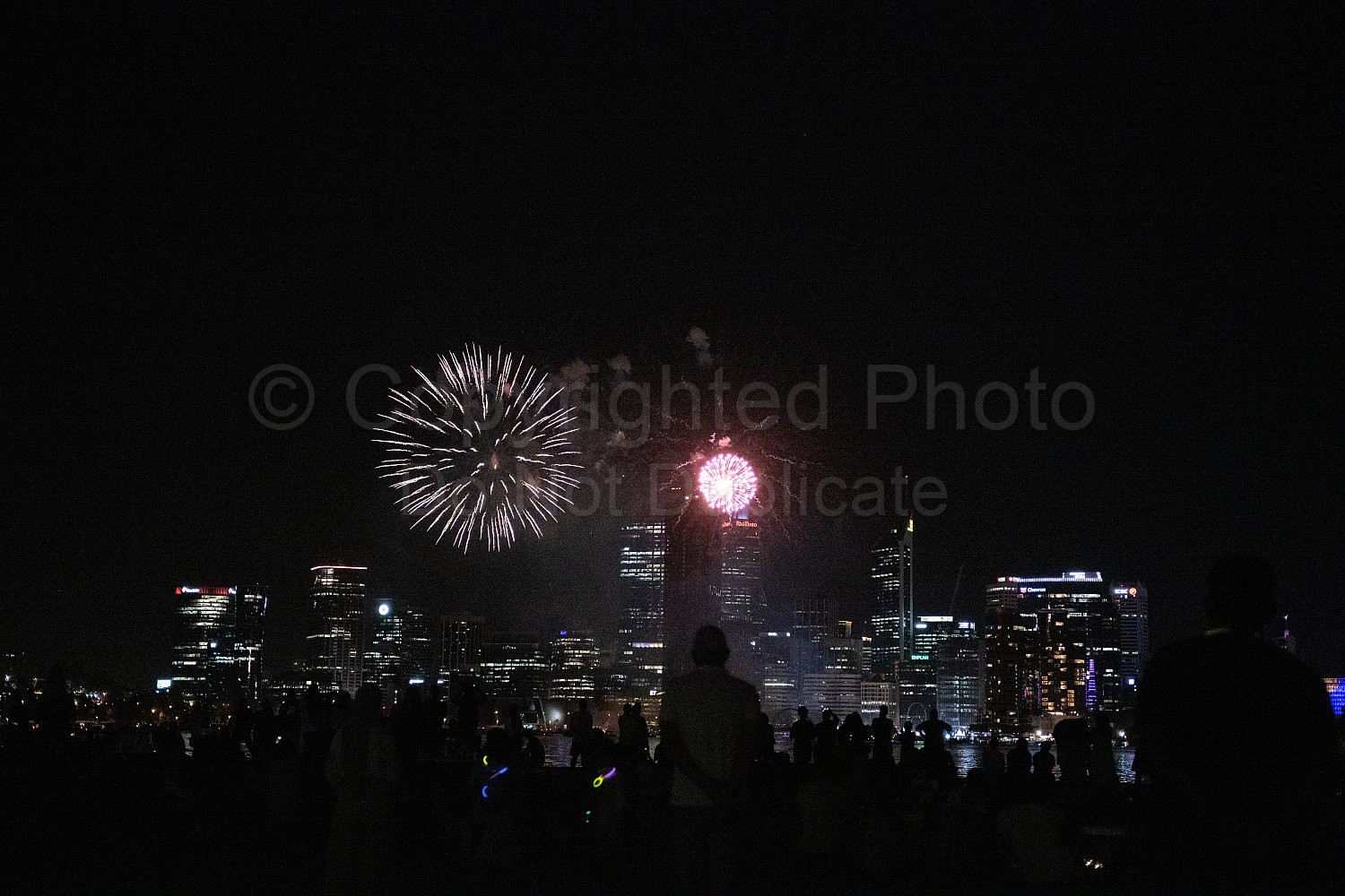 Perth New Year Fireworks