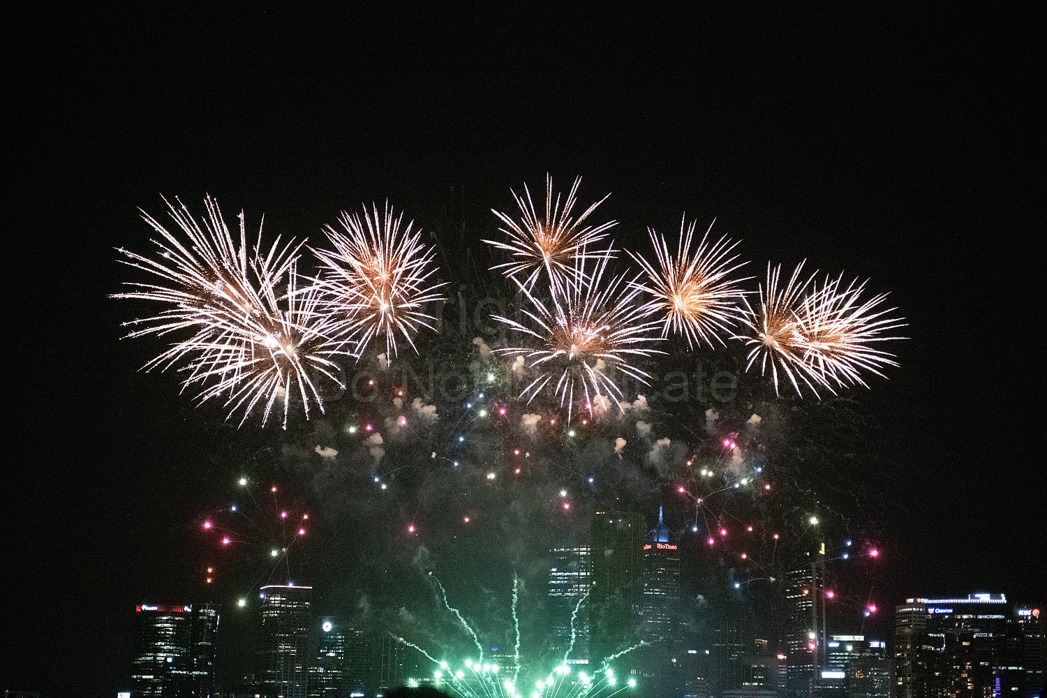 Perth New Year Fireworks